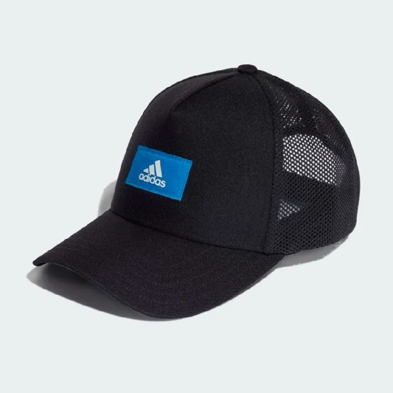 baseball hat gang vibes -  Adidas Snapback Curved Trucker Unisex Training Cap Black