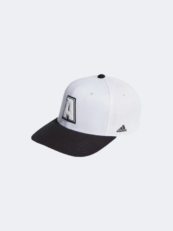 baseball hat recycled fabric -  Adidas Snapback Varsit Unisex Training Cap White/Black