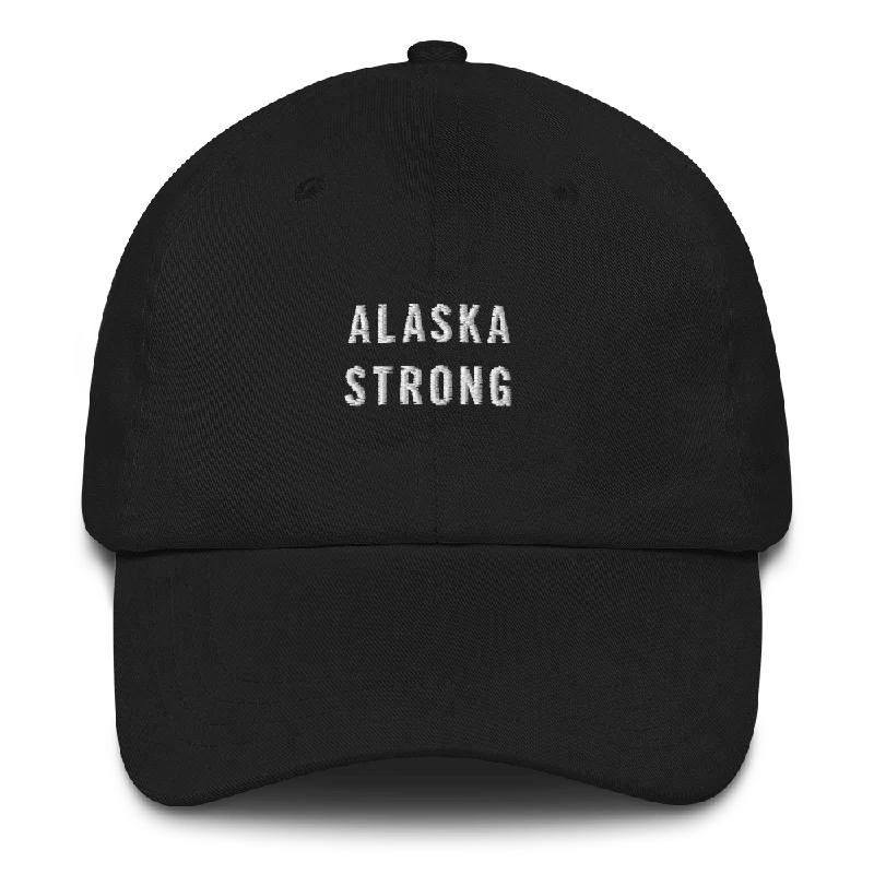 baseball hat signature look -  Alaska Strong Baseball Cap