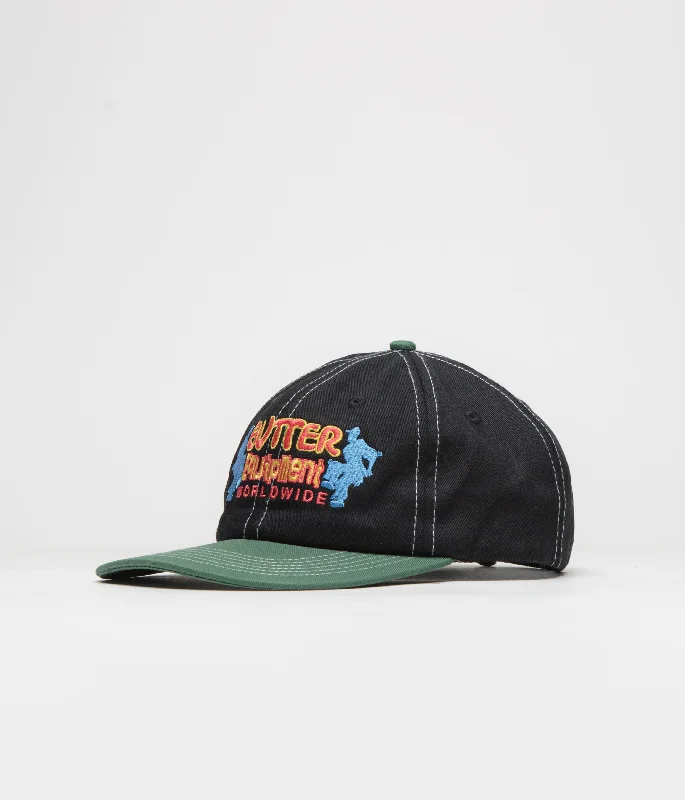 baseball hat gift wrap -  Butter Goods Breaker Cap - Black / Forest