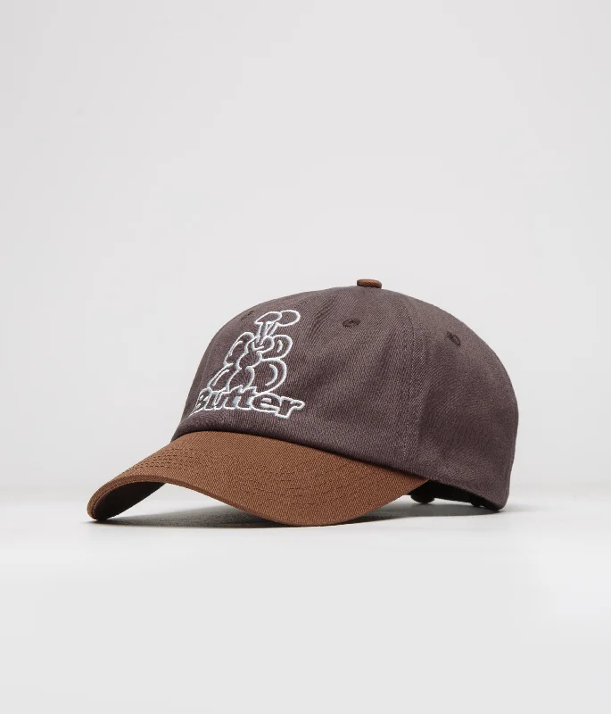 baseball hat shine on -  Butter Goods Bugs Cap - Redwood / Rust