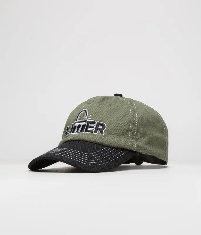 baseball hat cool breeze -  Butter Goods Lock Cap - Army / Black