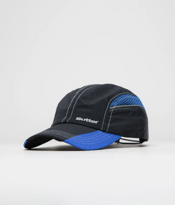 baseball hat sky high -  Butter Goods Race 4 Panel Cap - Black