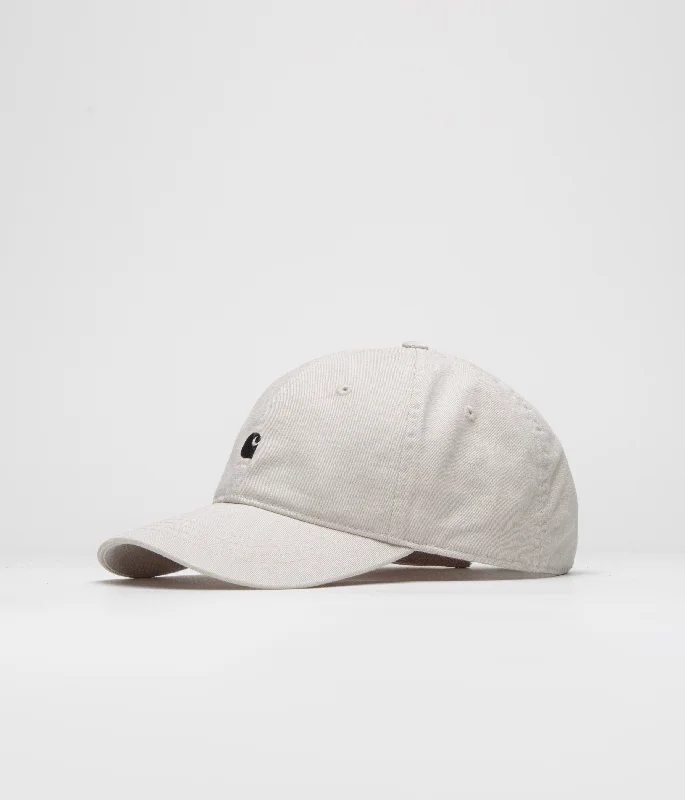 baseball hat light it -  Carhartt Madison Logo Cap - Moonbeam / Black