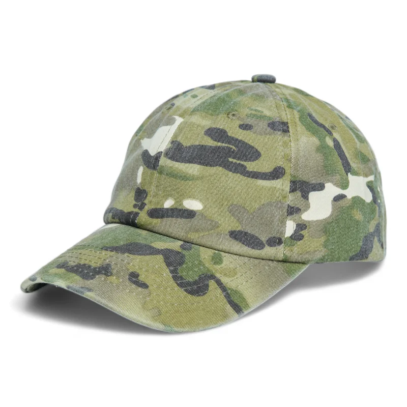 baseball hat sporty look -  Chokore Camouflage 6-Panel Baseball Cap (Army Green)