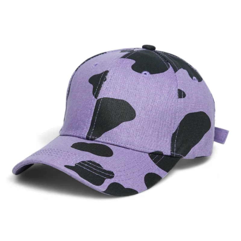 baseball hat smell fresh -  Chokore Cow Print Baseball Cap (Purple)