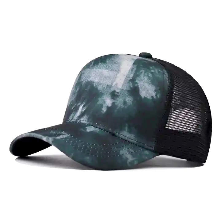 baseball hat thrive now -  Chokore Tie-dyed Mesh Baseball Cap (Teal)