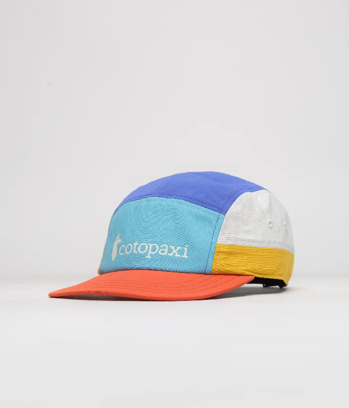 baseball hat them too -  Cotopaxi Tech 5 Panel Cap - Blue Sky / Canyon