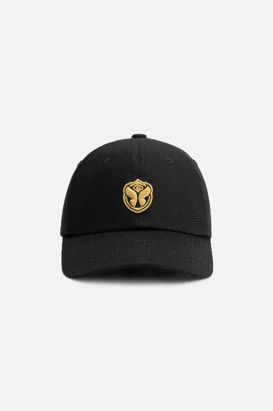 baseball hat cultural nod -  CURVED GOLD ICON CAP