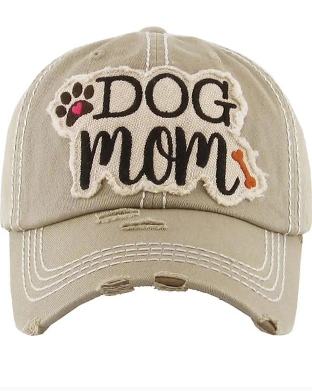 baseball hat lightweight -  Dog Mom Cap