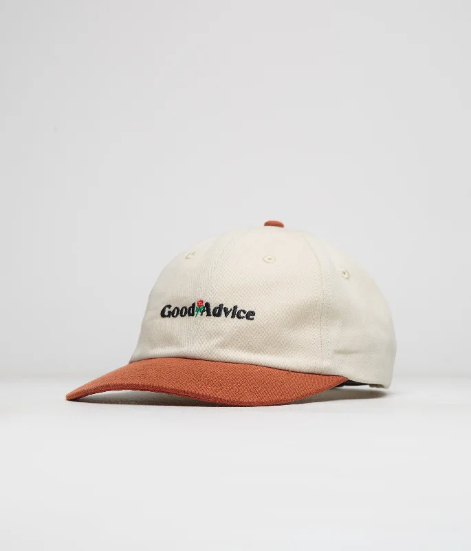 baseball hat heritage pride -  Good Advice Chat Line Cap - Cream / Rust