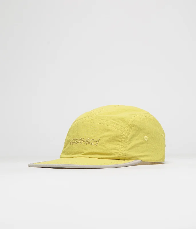 baseball hat roll with -  Gramicci Nylon Gramicci Cap - Canary Yellow