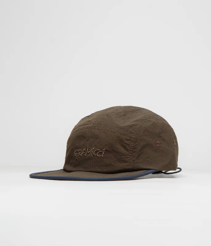 baseball hat calm look -  Gramicci Nylon Gramicci Cap - Deep Brown