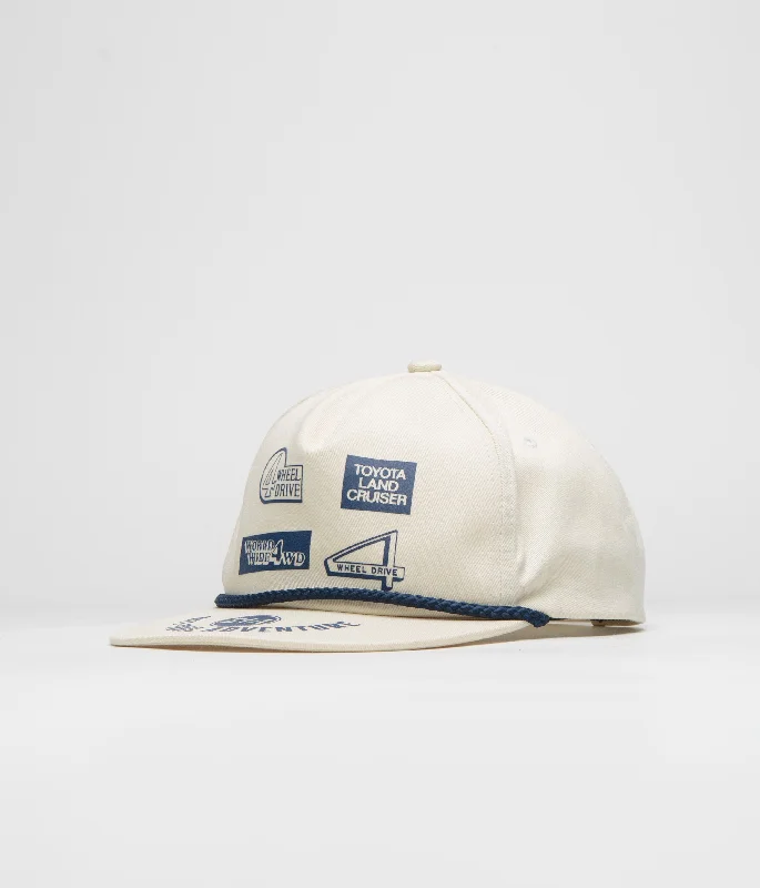 baseball hat flow state -  HUF x Toyota 4 Wheel Drive Trucker Cap - Natural