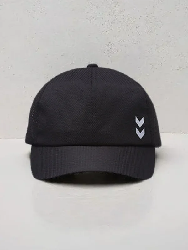 baseball hat organic blend -  Jet Unisex Black Cap