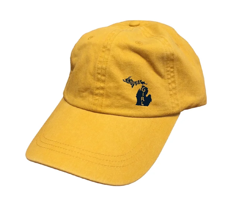 baseball hat warm-up hat -  Michigan Girl Cap