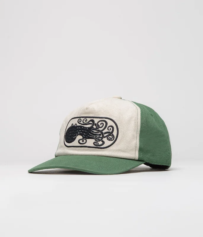 baseball hat team discount -  Mollusk Cephalopod Trucker Cap - Green