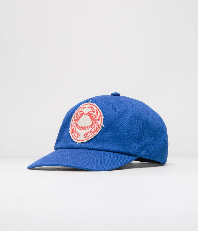 baseball hat infinite cheer -  Mollusk Crabby Cap - Royal Blue