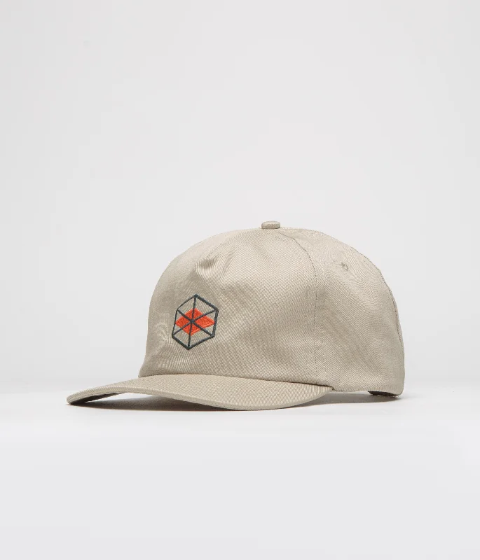 baseball hat wild energy -  Mollusk Third Eye Shrine Cap - Olde Khaki