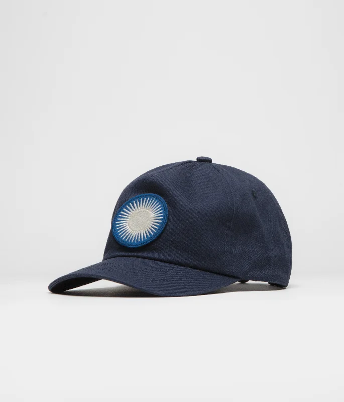 baseball hat inclusive wear -  Mollusk Vitality Patch Cap - Faded Navy