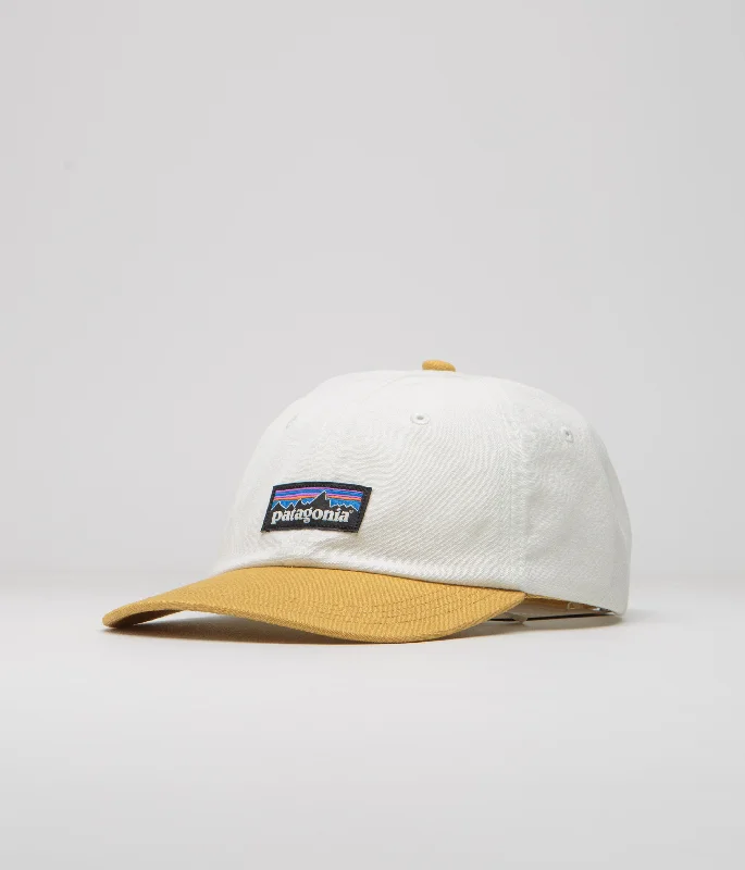 baseball hat blogger choice -  Patagonia P-6 Label Trad Cap - Birch White