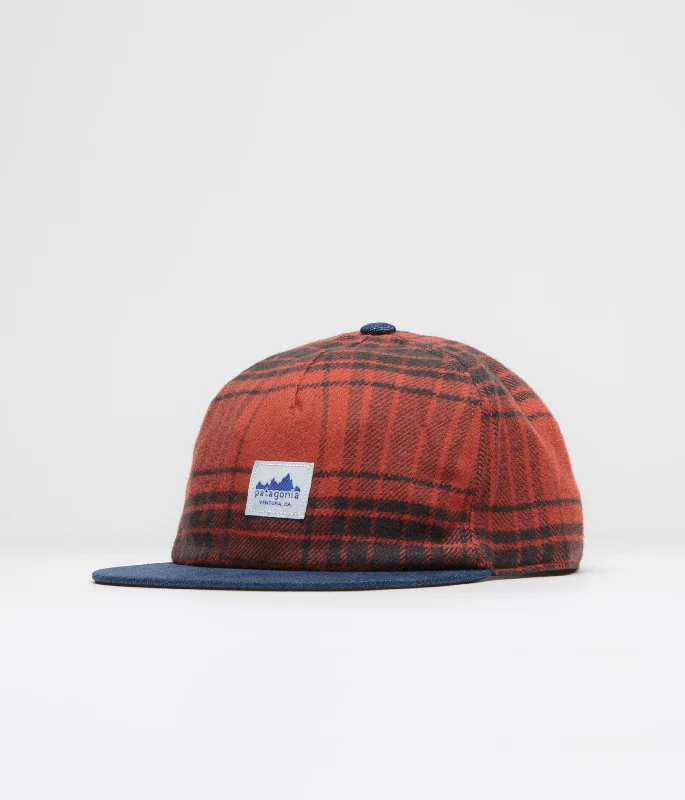 baseball hat bulk order -  Patagonia Range Cap - Cascade: Burnished Red