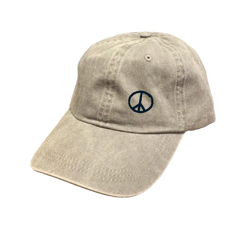 baseball hat vintage team -  Peace Sign Cap