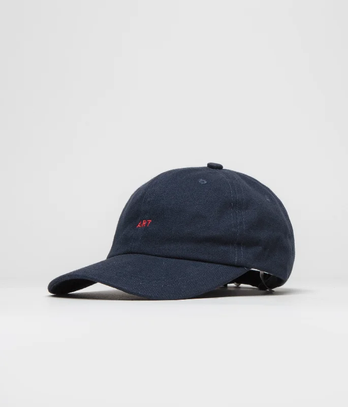 baseball hat bend rules -  Poetic Collective Art Cap - Navy / Red