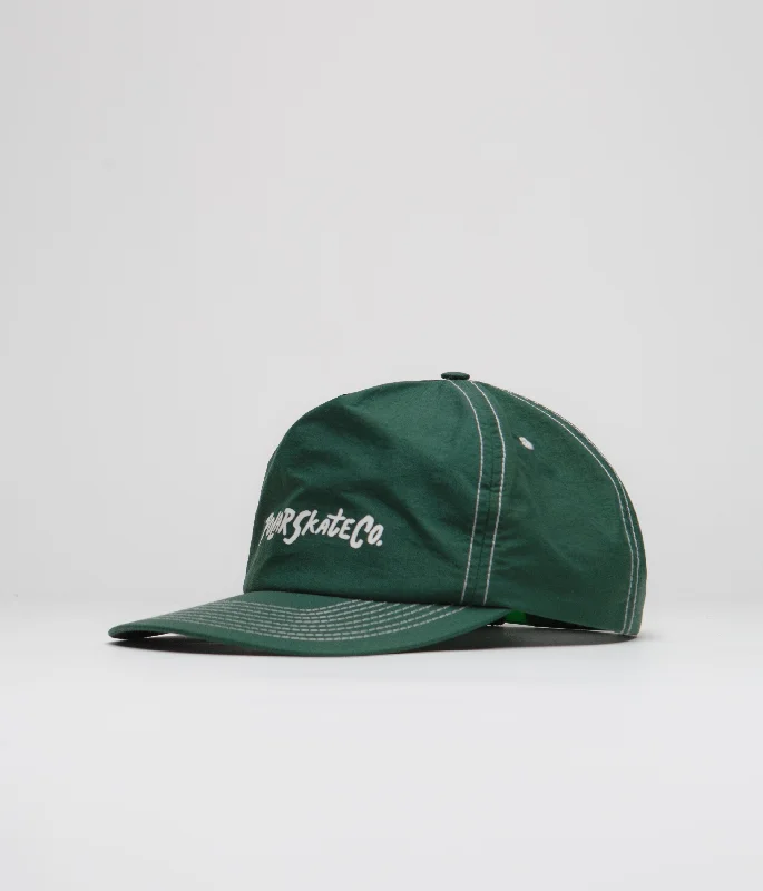 baseball hat crew love -  Polar Surf Logo Earl Cap - Dark Green