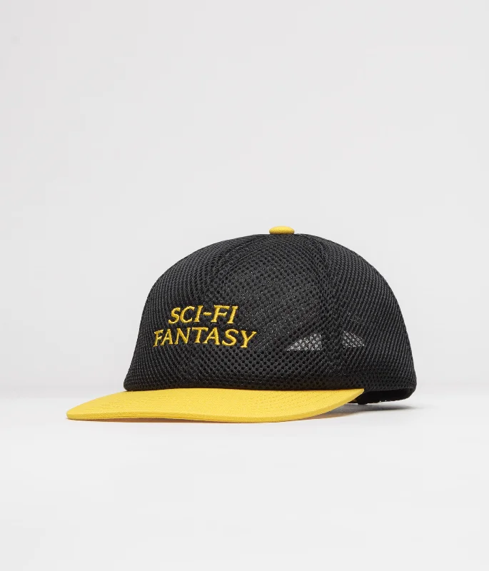 baseball hat surge ahead -  Sci-Fi Fantasy Logo Cap - Black / Yellow