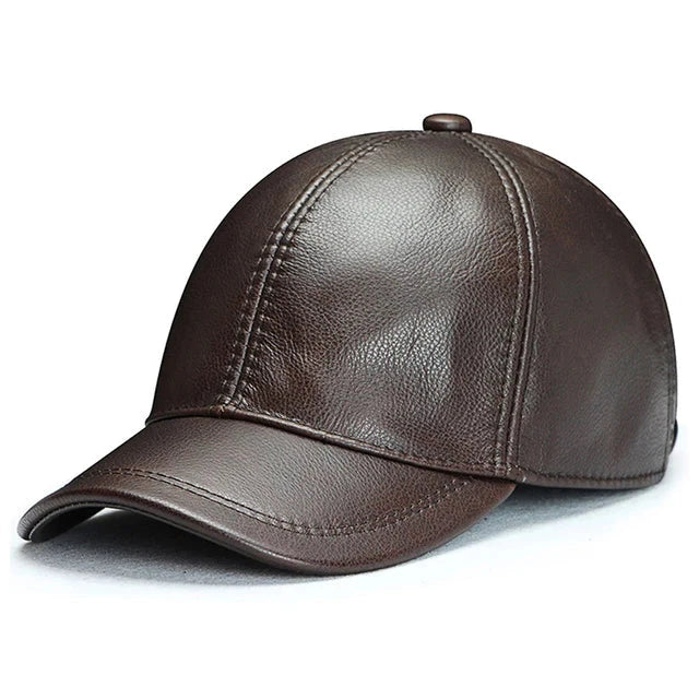 baseball hat fair trade -  Shadow Rider Leather Baseball Cap - Fushia