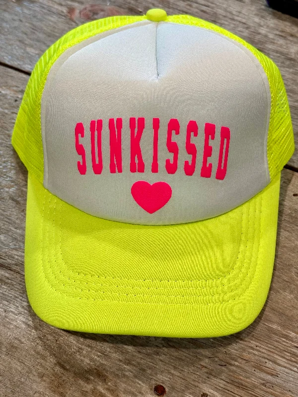 baseball hat weatherproof -  Sunkissed Trucker Hat