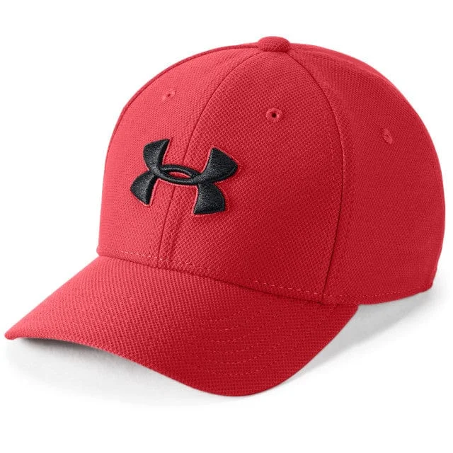 baseball hat shine on -  Under Armour Blitzing 3.0 Boys Training Cap Red/Black