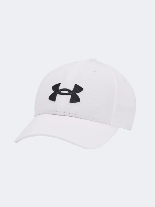 baseball hat all ages -  Under Armour Blitzing Adjustable Men Training Cap White/Black