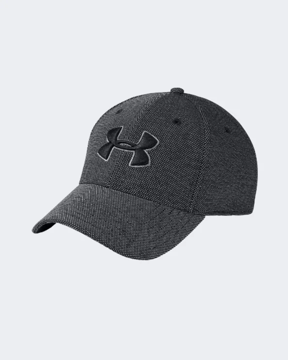 baseball hat us together -  Under Armour Heathered Blitzing 3.0 Men Training Cap Black/Graphite