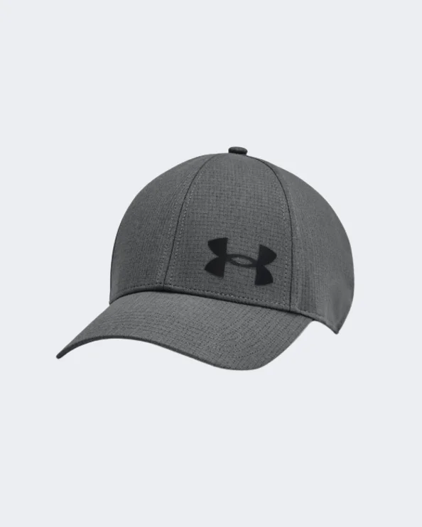 baseball hat pure joy -  Under Armour Iso-Chill Armourvent Stretch Unisex Training Cap Pitch Grey/Black