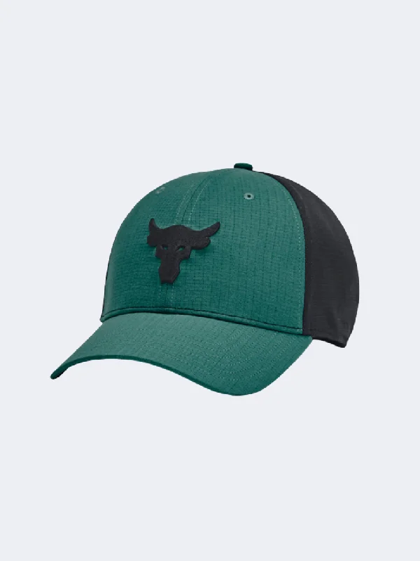 baseball hat dog size -  Under Armour Project Rock Trucker Men Training Cap Teal/Black