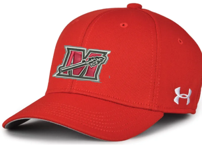 baseball hat track star -  Under Armour Red Warrior Embroidered Cap