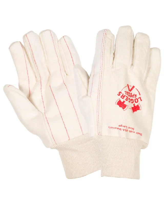 non-slip painting gloves -  (12 Pairs) "Loggers Special" 26 oz Heavy Weight Knit Wrist Hot Mill Gloves