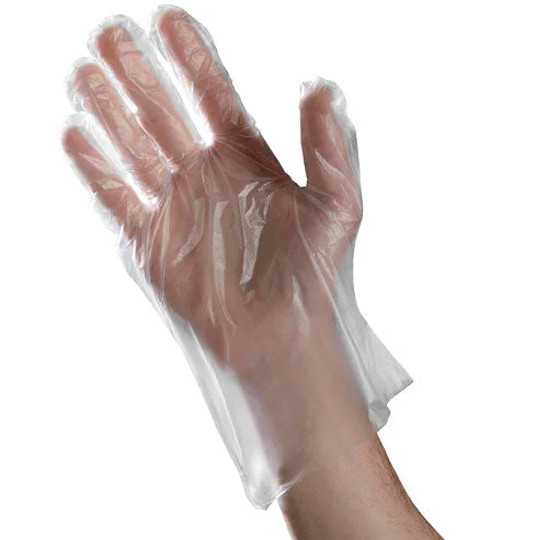 waterproof metalworking gloves -  (140 Case/Full Pallet) Ambitex 11" Embossed Poly Gloves | Case of 10,000