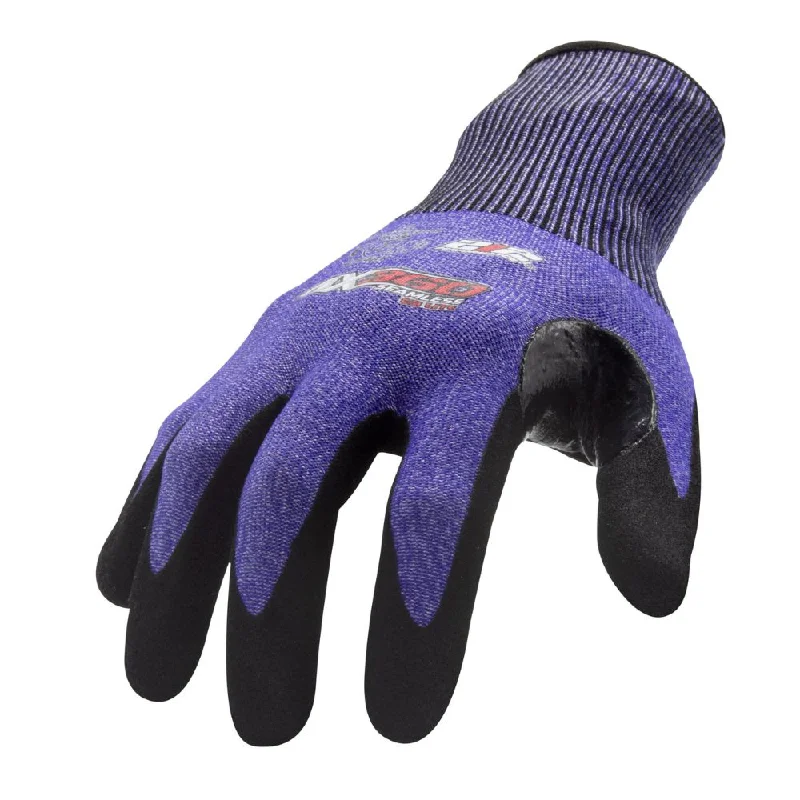 light pottery gloves -  212 Performance AXLTC3-03-008 AX360 Seamless Knit Cut 3 Lite Gloves, Small Blue