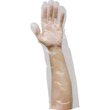 soft stage gloves -  Elbow Length Poly Gloves | Case of 2,000