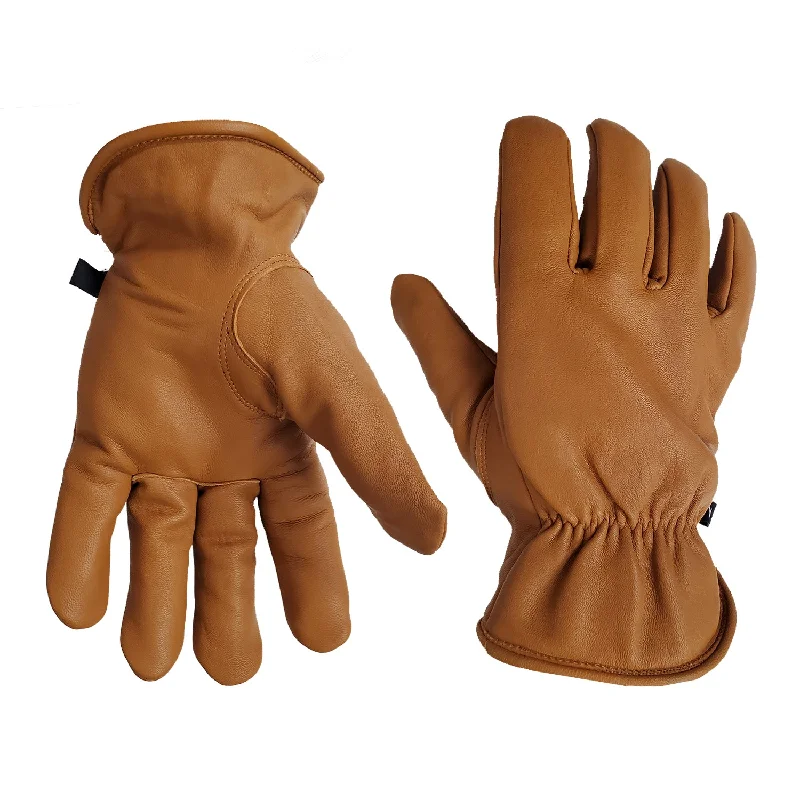 durable knitting gloves -  3M Thinsulated Water Proof Goatskin Gloves