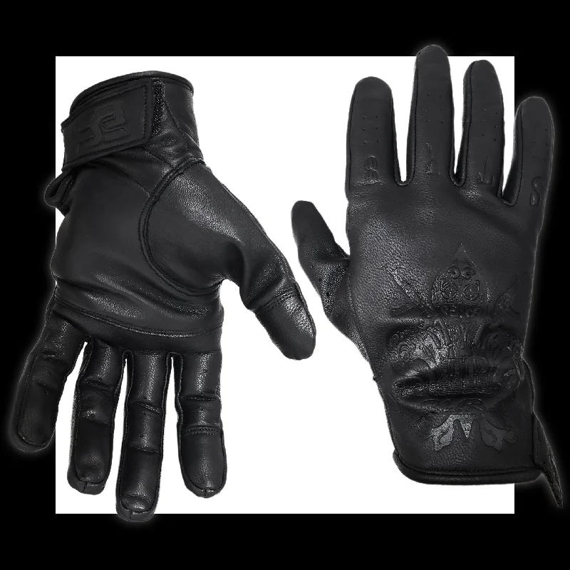 breathable bridal gloves -  Black Rambo Exclusive Tactical Gloves