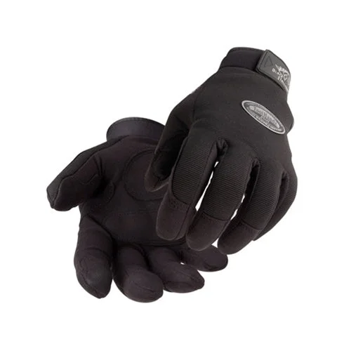 flexible jewelry gloves -  Black Stallion 99-PLUS-BLK-L Large Tool Handz PLUS Reinforced Gloves