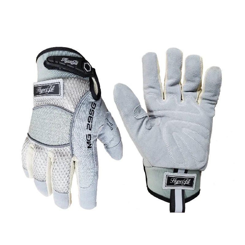 light video gloves -  HYPERFIT- Industrial Warmth Gloves GRAY