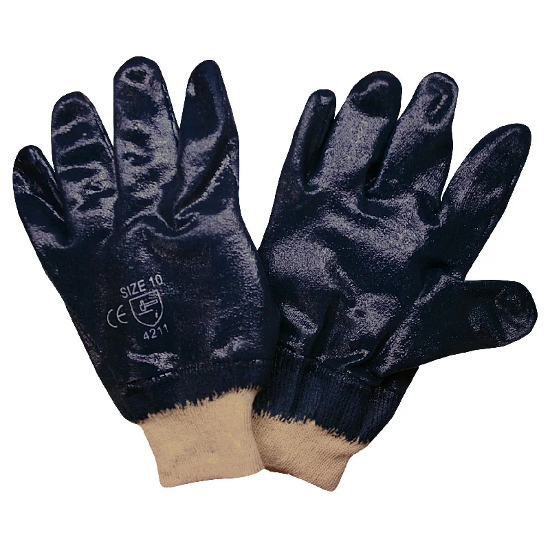 breathable metalworking gloves -  Nitrile Supported Gloves