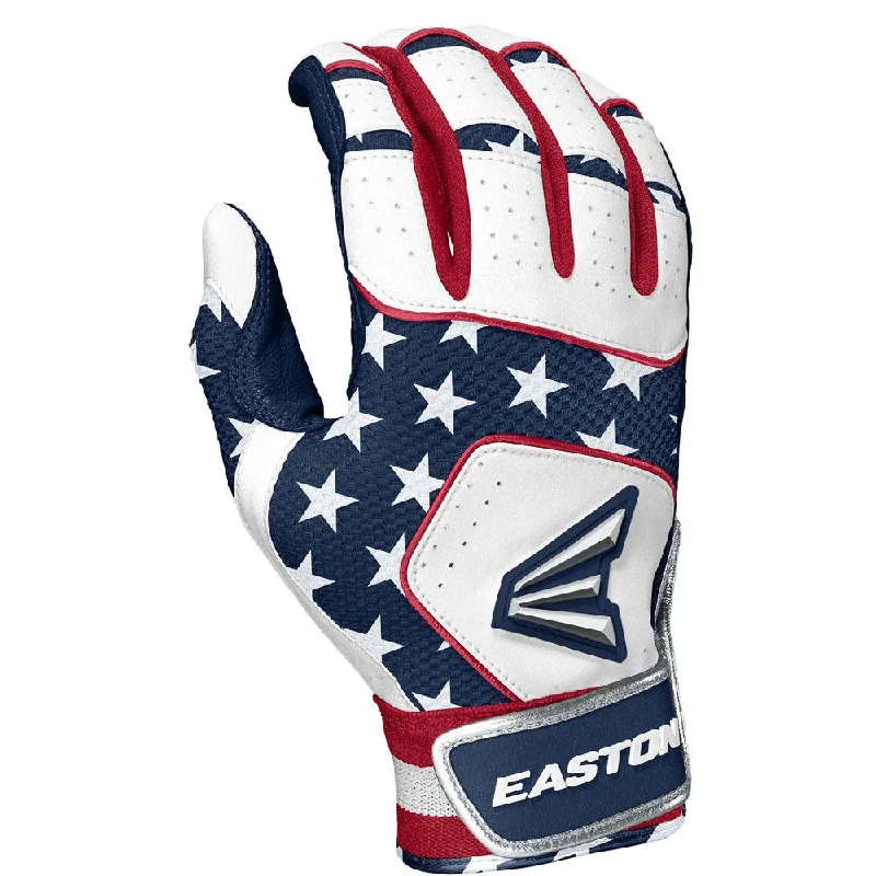 non-slip crafting gloves -  Easton Walk Off NX Youth Batting Gloves: A121262