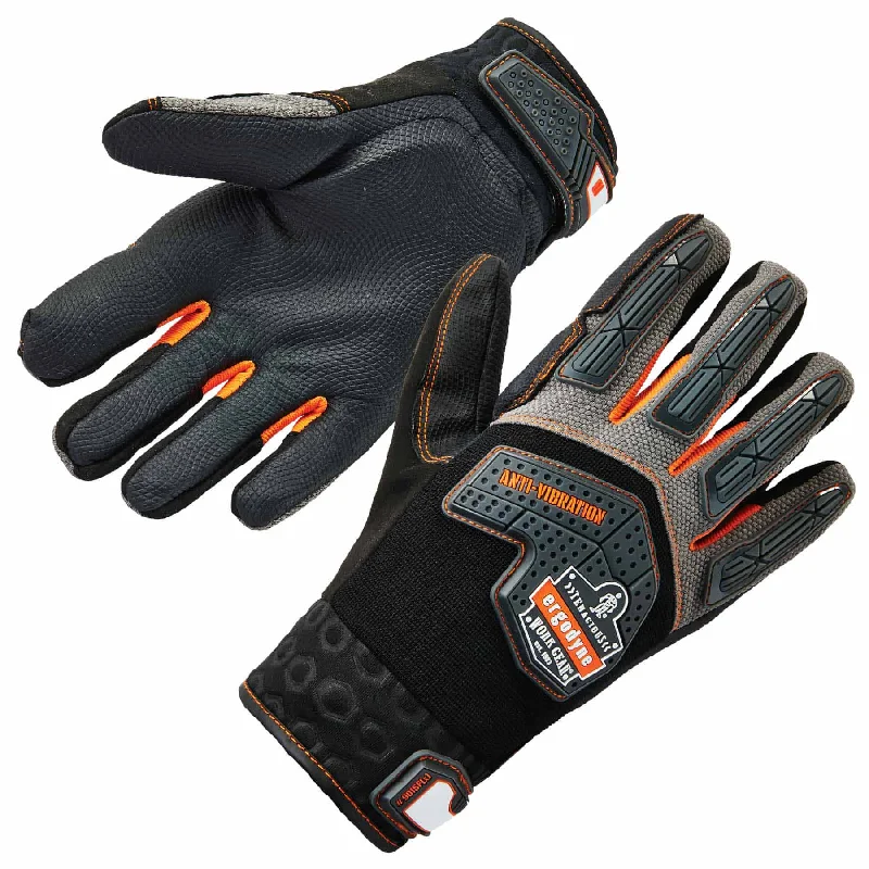 durable party gloves -  Ergodyne 17302 9015F(x) S Black Certified AV Gloves + DIR Protection