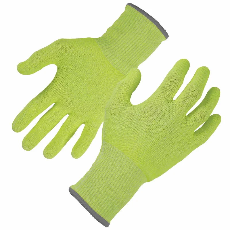 light crafting gloves -  Ergodyne 18013 7040 M Lime ANSI A4 CR Food Grade Gloves